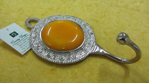 metal with resin combo wall hook