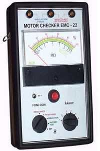 Analog Motor Checker Application: Portable Diagnostic