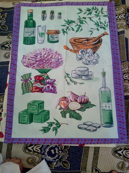 flour sack tea towel