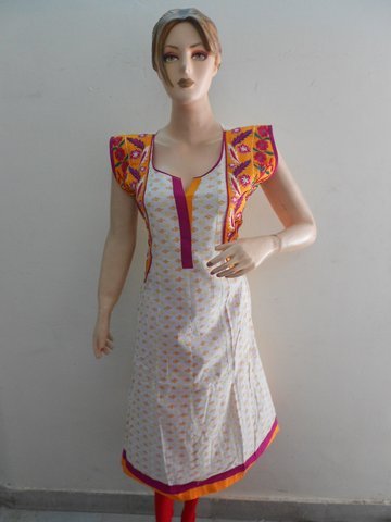 White Cotton Kurti