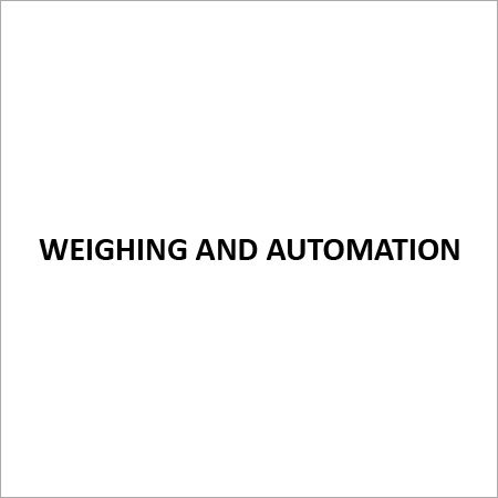 Weighing And Automation