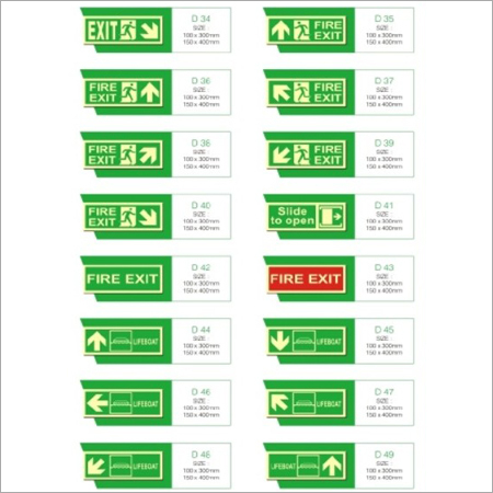 Hotel Safety Signs