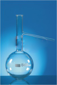 Flasks, Distillation, with side Tube By SINGHLA SCIENTIFIC INDUSTRIES