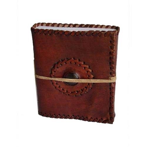 Brown Leather Handcrafted Covers