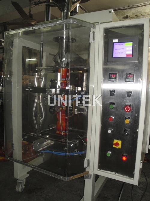 Servo PLC Collar Machine - Dimensions 150x1200x2600mm, Packaging Speed 15-60 Bags/Min | Efficient Packaging, Automatic Operation, Versatile Filling