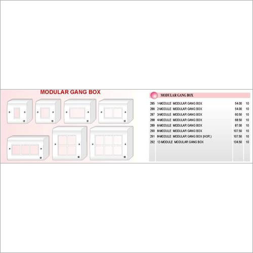 Modular Gang Box