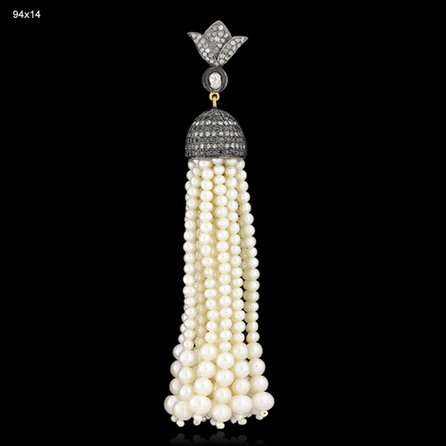 Pearl Beads Tassel Pendant