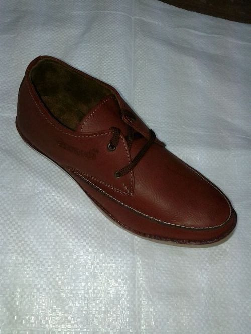 Leather Lace-Up Red Shoes, Handmade | Durable, Lightweight, Breathable, Comfortable, Stylish, Easy to Clean