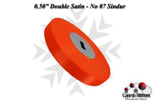 Plain Double Face Satin - Sindur