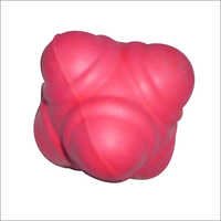 Reaction Ball - Rubber, 8-12 Cm Diameter, Red Color | Develops Reaction, High Bounce, Improves Coordination, Lightweight, Soft