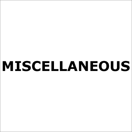 Miscellaneous