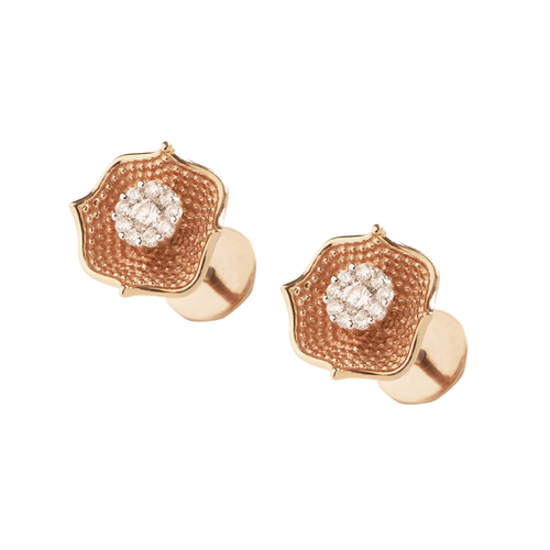 Floral Diamond Earring