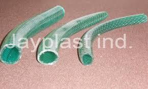 Green Braided Pipes PVC