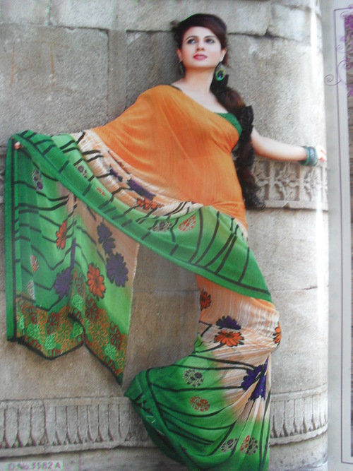 Cotton Printed Sarees
