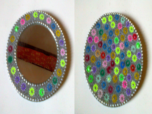 lac Round Mirror