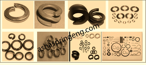 Double Coil Spring Washers