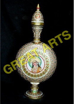 Marble Shankh Bowls 