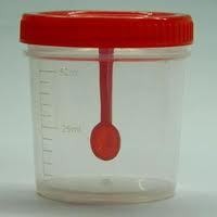Stool Container Capacity: 50-100 Ml