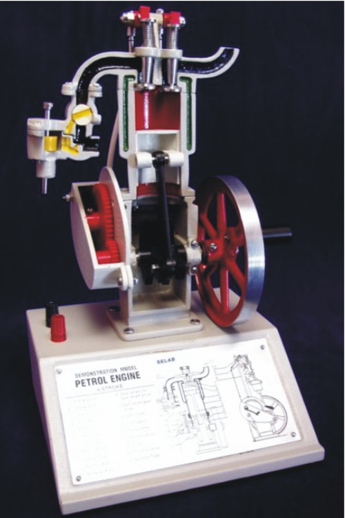 Model, Petrol Engine, Four Stroke