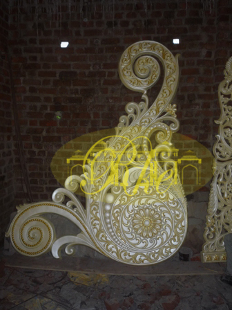 Customized Elegant Look Cutwork Design Jali Decoration