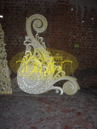 Carved Cutwork Design Jali Decoration