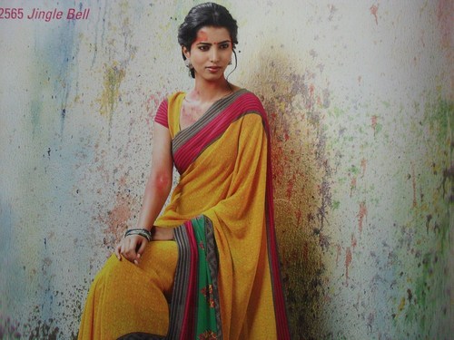 printed saree