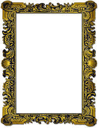 Aluminium Photo Frame With Black & Brass Antique