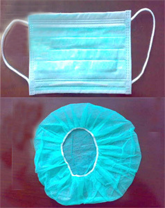 Surgical Cap and Mask