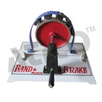 Band Brake - Cast Iron Machined Base With Flexible Brake Band | Efficient Lever-activated Brake Force