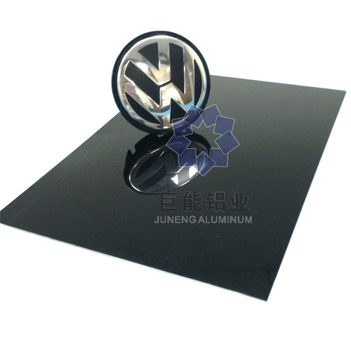 Black Color Printing Mirror Aluminium Sheet