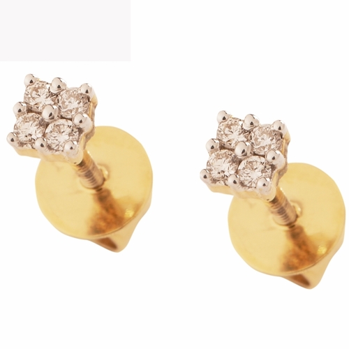  Delicate dazzling earring
