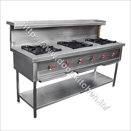 Three Burner Indian Range