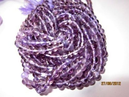 Purple Amethyst Round Beads Gemstone