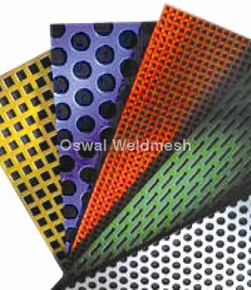 PVC Coated Perforated Sheets By OSWAL WELDMESH PVT. LTD.