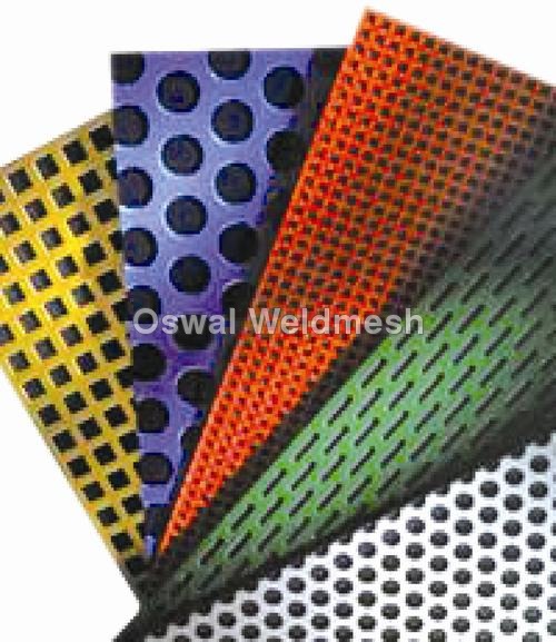 All Color Pvc Coated Perforated Sheets