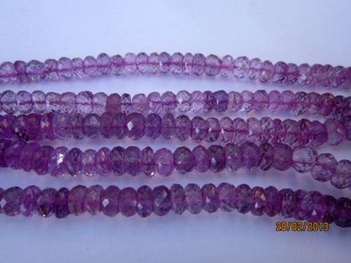 Round Brilliant Cut Amethyst Faceted Roundell Beads Gemstone