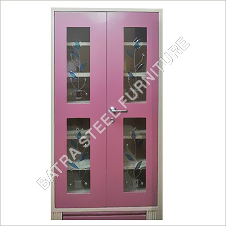 Glass Door Steel Almirah