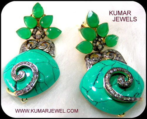SOLO TURQUOISE EARRING