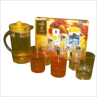 Glass Water Jug Set