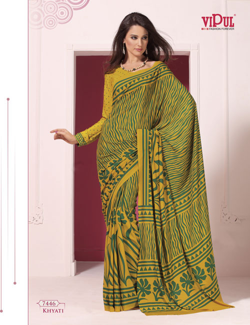Printed Saree
