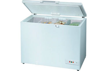 Open top deals chest freezer