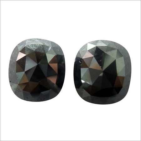Round Cut Black Diamond