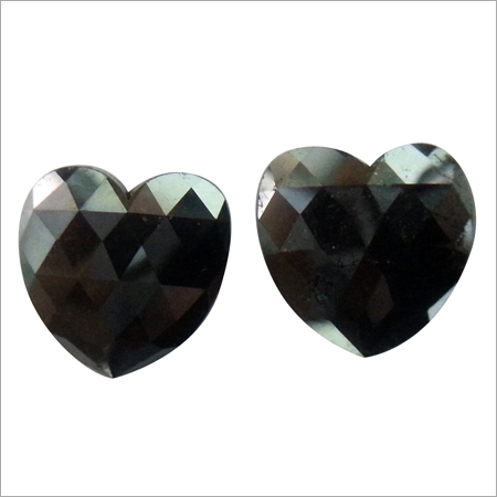 Heart Shaped Black Diamond