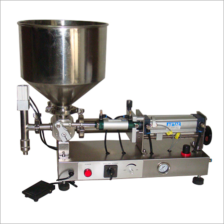 Semi Auto Paste Liquid Filler Single Head By ROYAL PACK INDUSTRIES