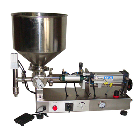 Semi Auto Paste Liquid Filler Single Head - Automatic Grade: Semi-Automatic