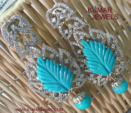Leaf Carved earring