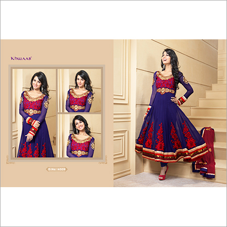 Unstitched Party Wear Salwar Suits