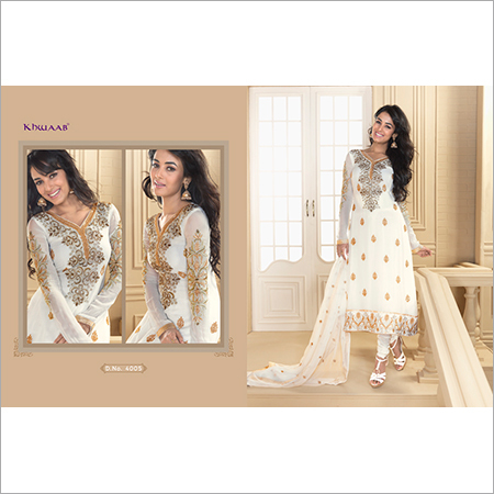 Printed Unstitched Salwar Suit