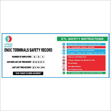 Road Safety Boards