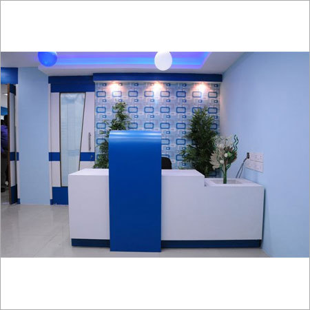 Reception Area Interiors Designing